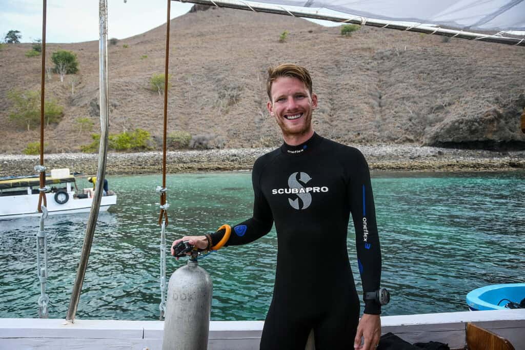 Komodo Liveaboard Indonesia dive gear