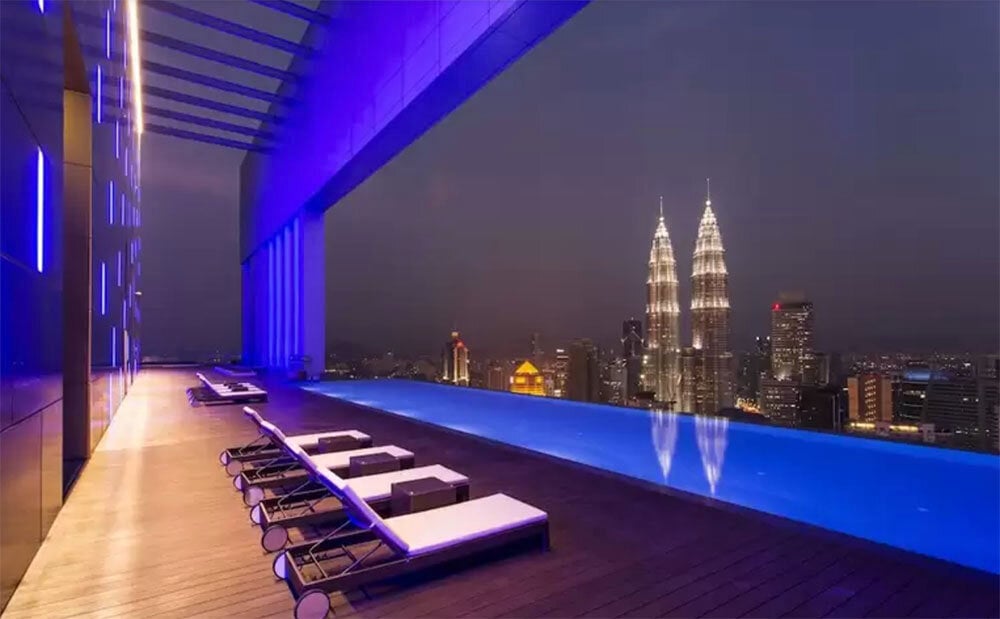 Things to do in Kuala Lumpur | FACE Suites KL Rooftop Infinity Pool