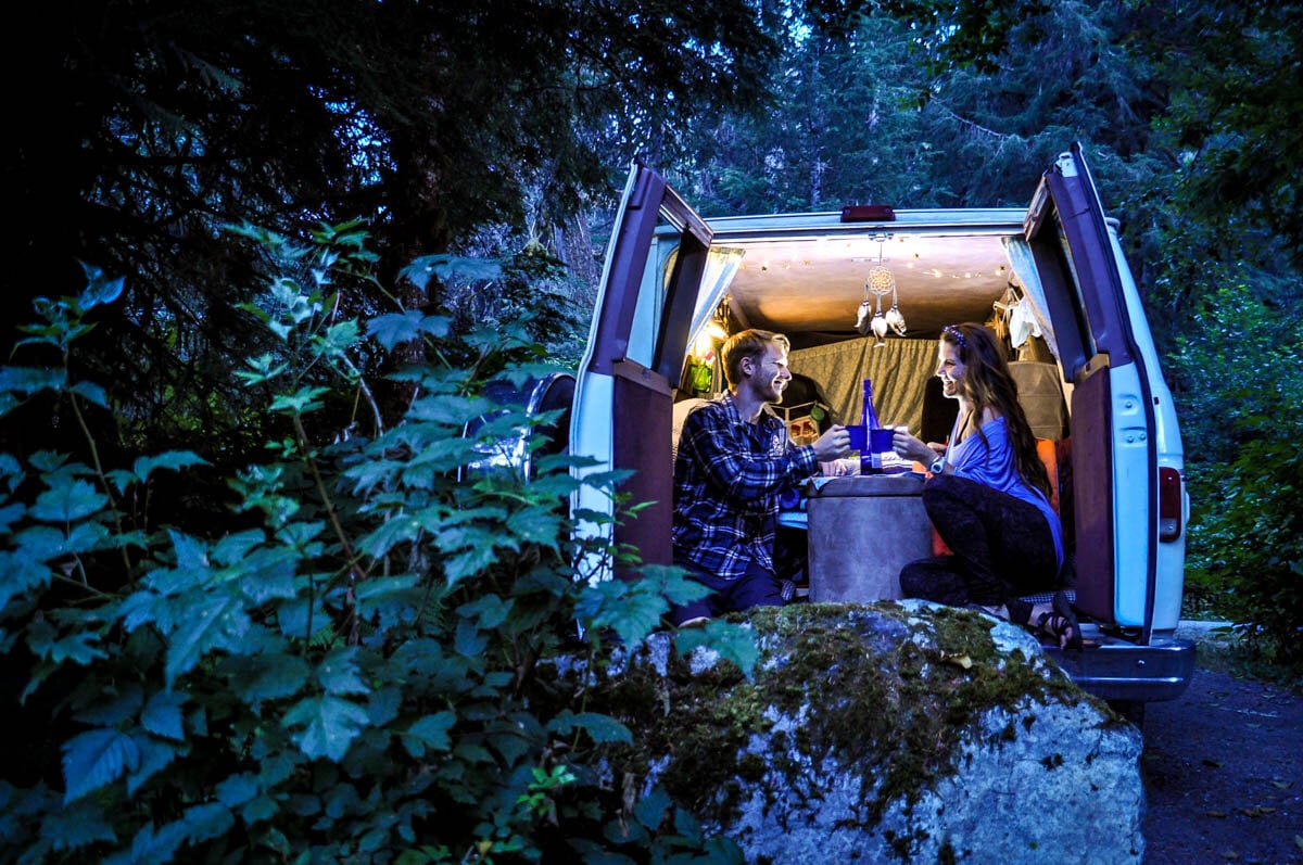 Wine, stars, and nobody in sight… what more can you ask for?!