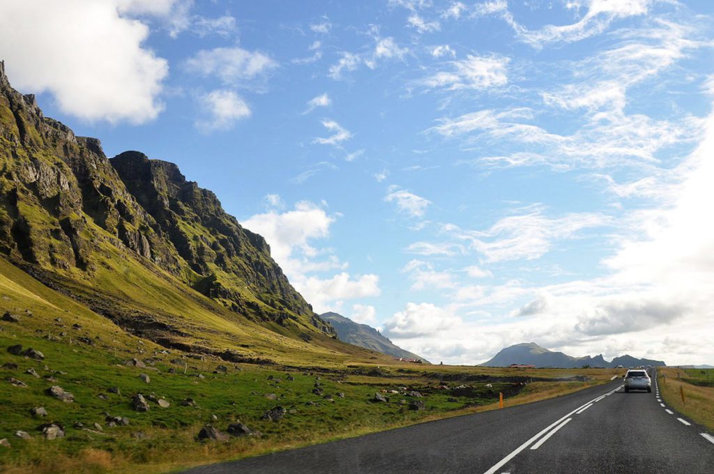 Driving in Iceland