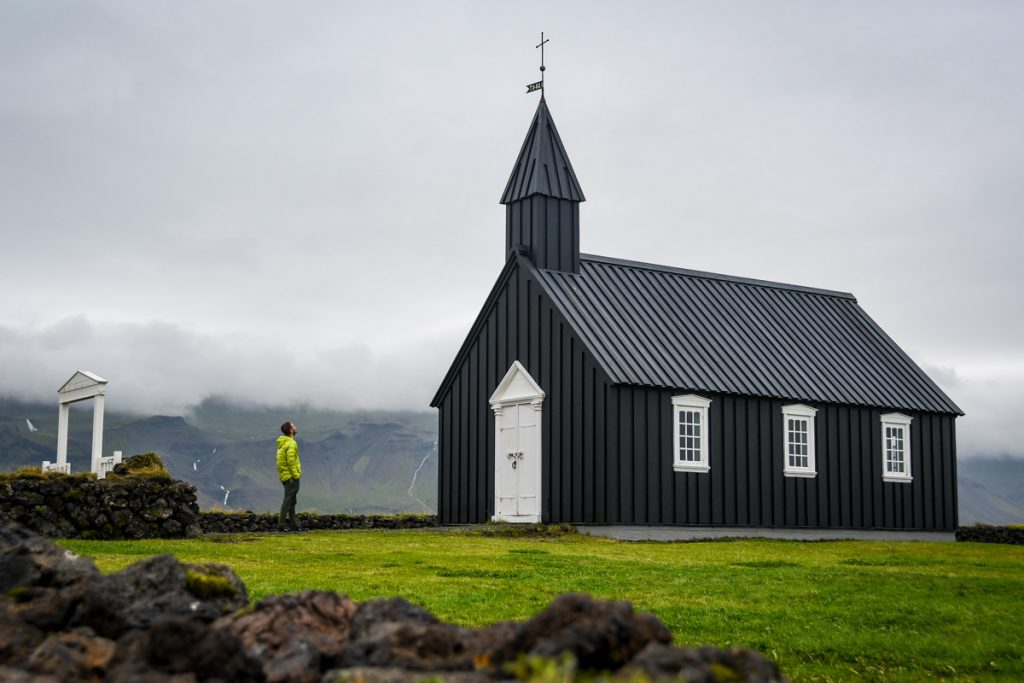 Búðakirkja Church Snæfellsnes Peninsula Iceland