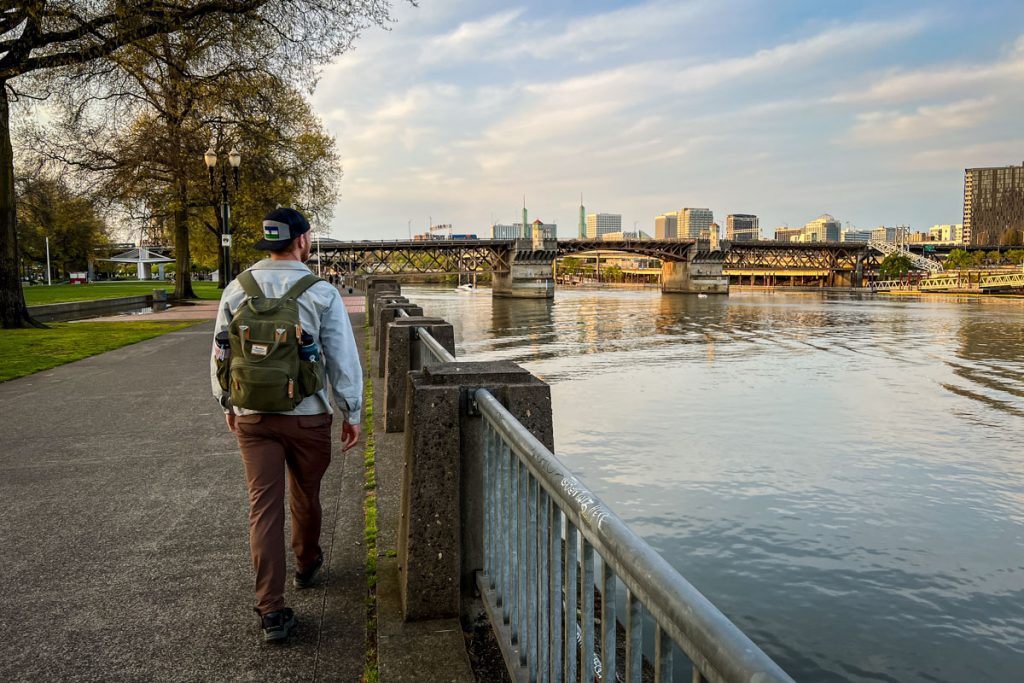 Tim McCall Waterfront Park Portland Oregon