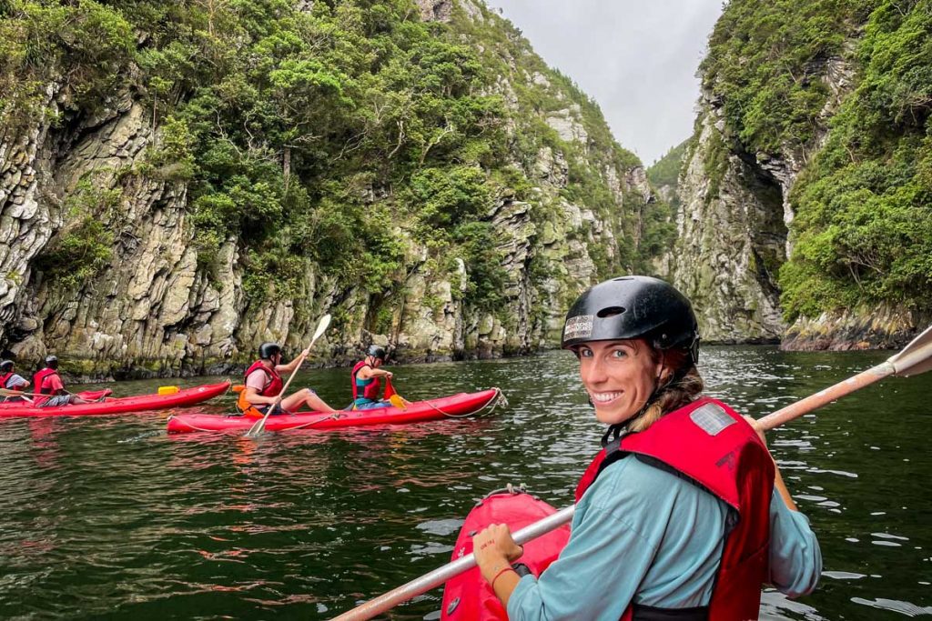 Kayaking Storms River Mouth Tsitsikamma National Park