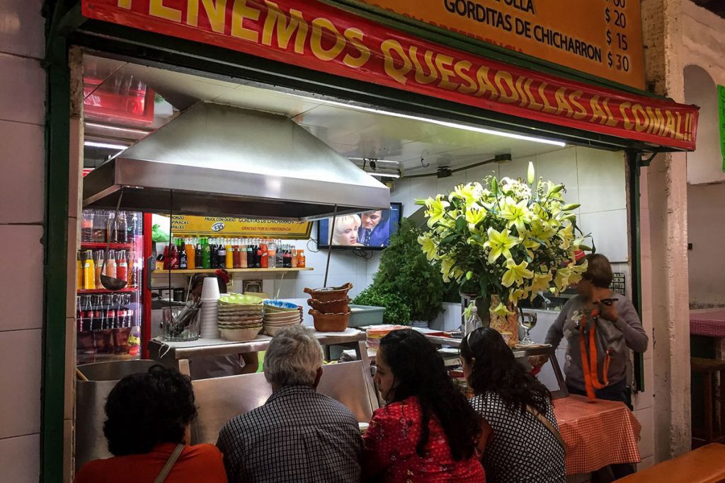 Antojitos Mexicanos Market Mexico City