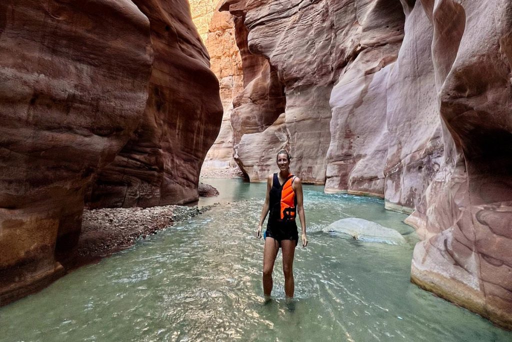 Wadi Mujib Siq Trail Jordan