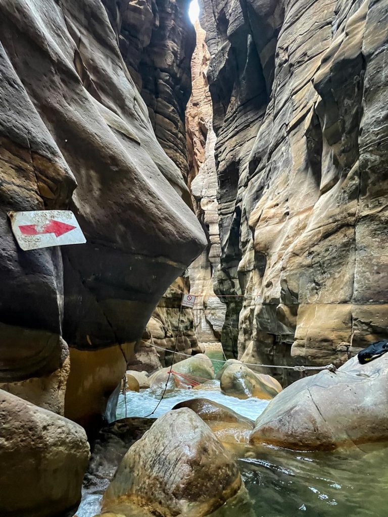Wadi Mujib Siq Trail Jordan