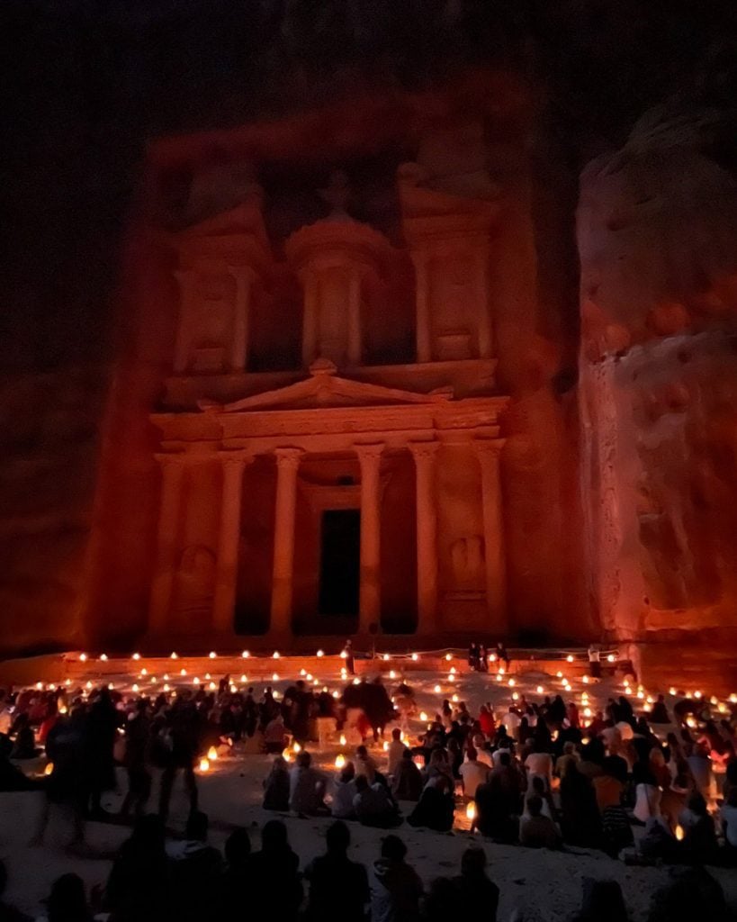 Petra at Night