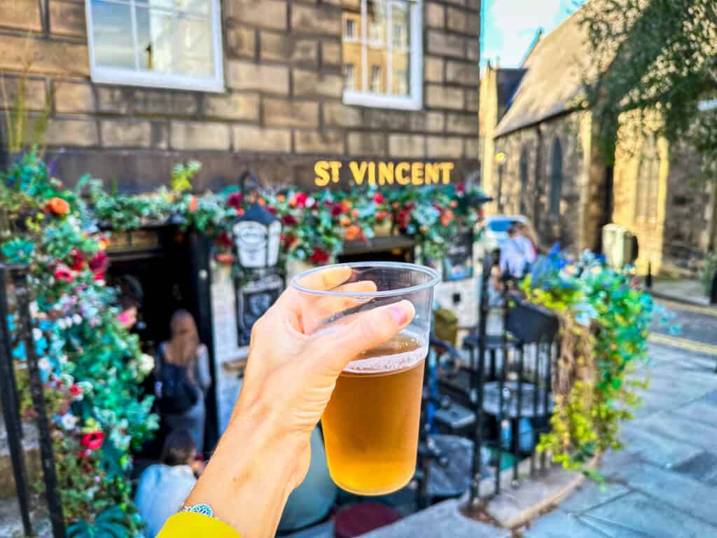 St. Vincent Pub Dean Village Edinburgh Scotland
