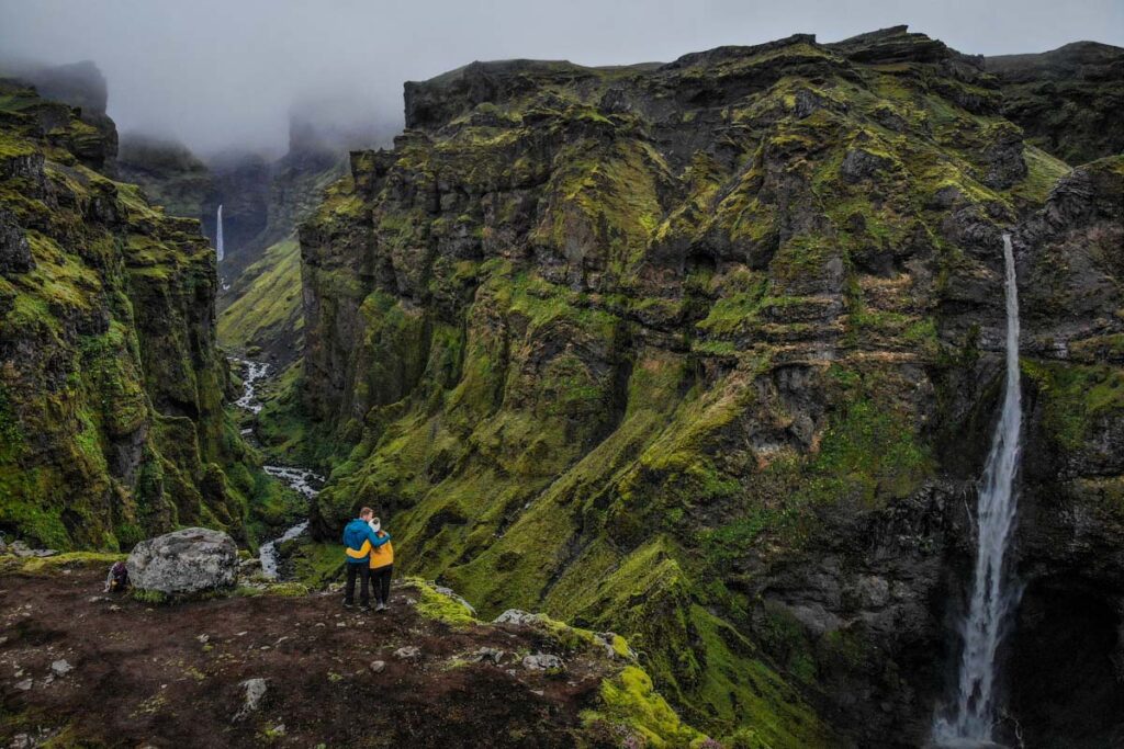 Múlagljúfur Canyon Iceland waterfall