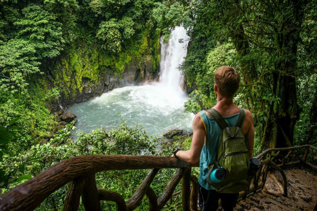 Rio Celeste Waterfall Costa Rica