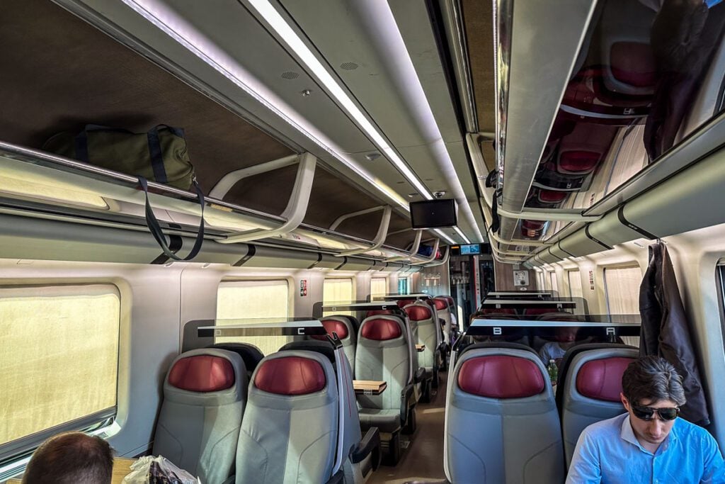 High speed train in Italy