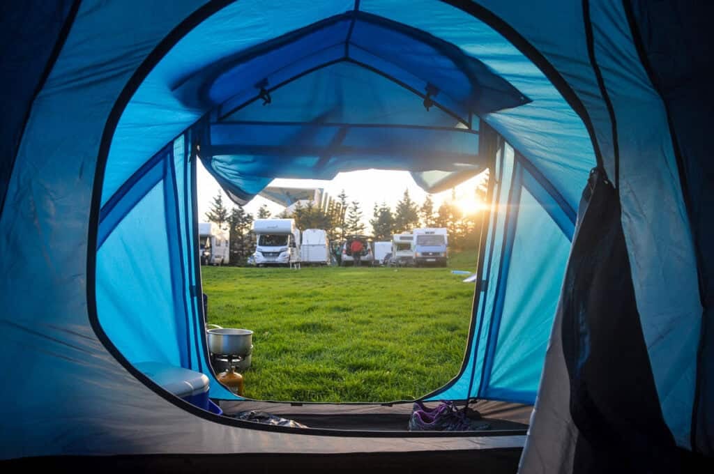 Tent camping in Iceland with our rental gear