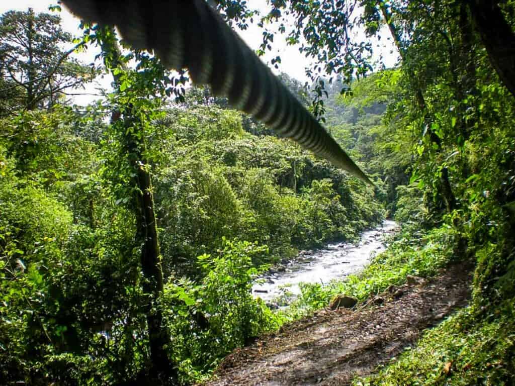 Costa Rica zip lining