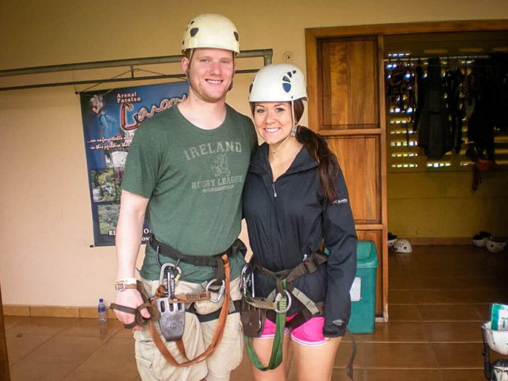 zip lining Costa Rica