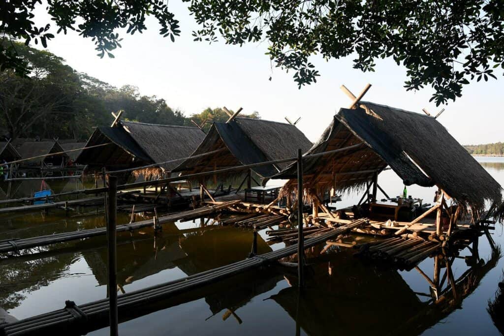 Huay Tung Tao Reservoir Chiang Mai Thailand