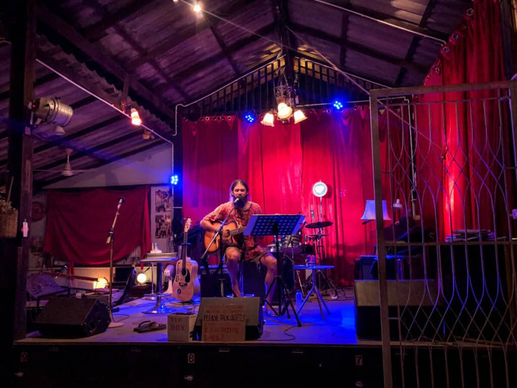 Live music in Chiang Mai Thailand