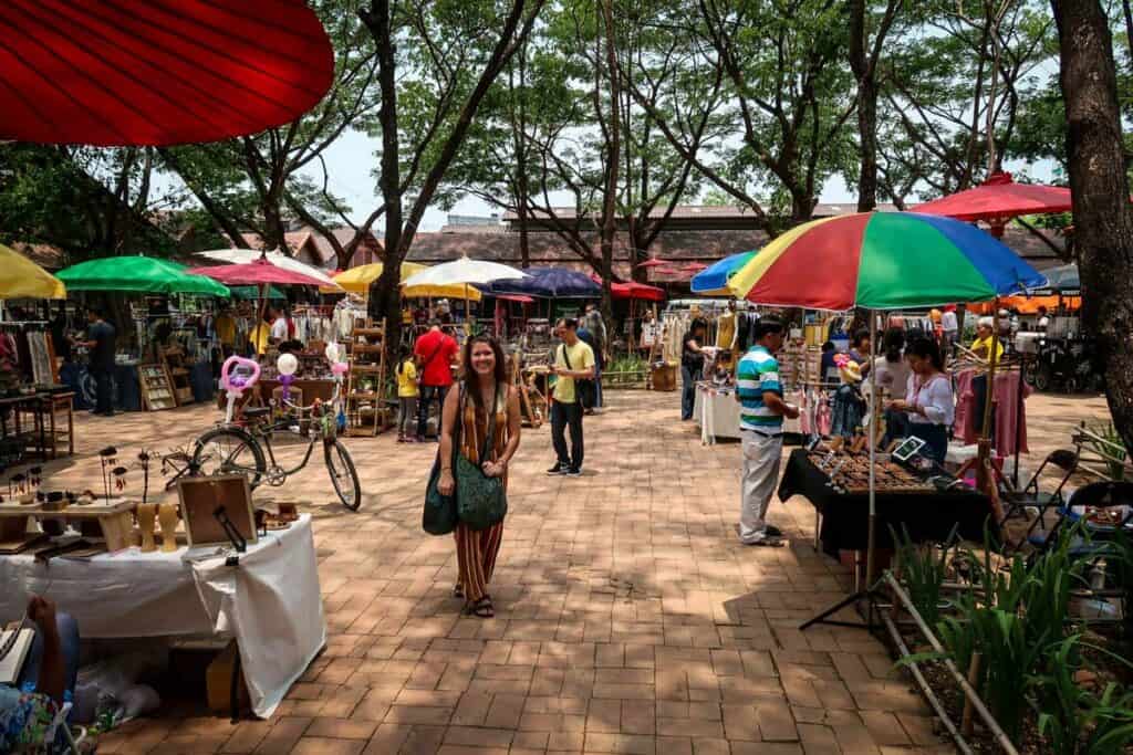 Market in Chiang Mai Thailand