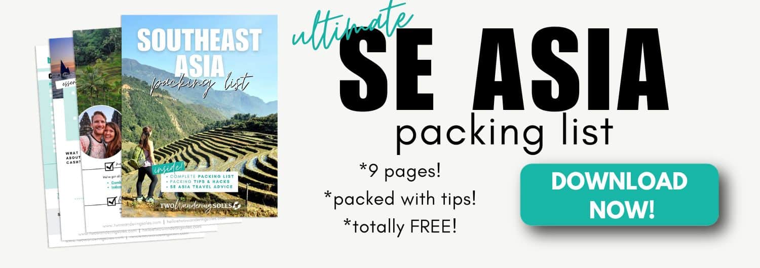 SE Asia Packing List