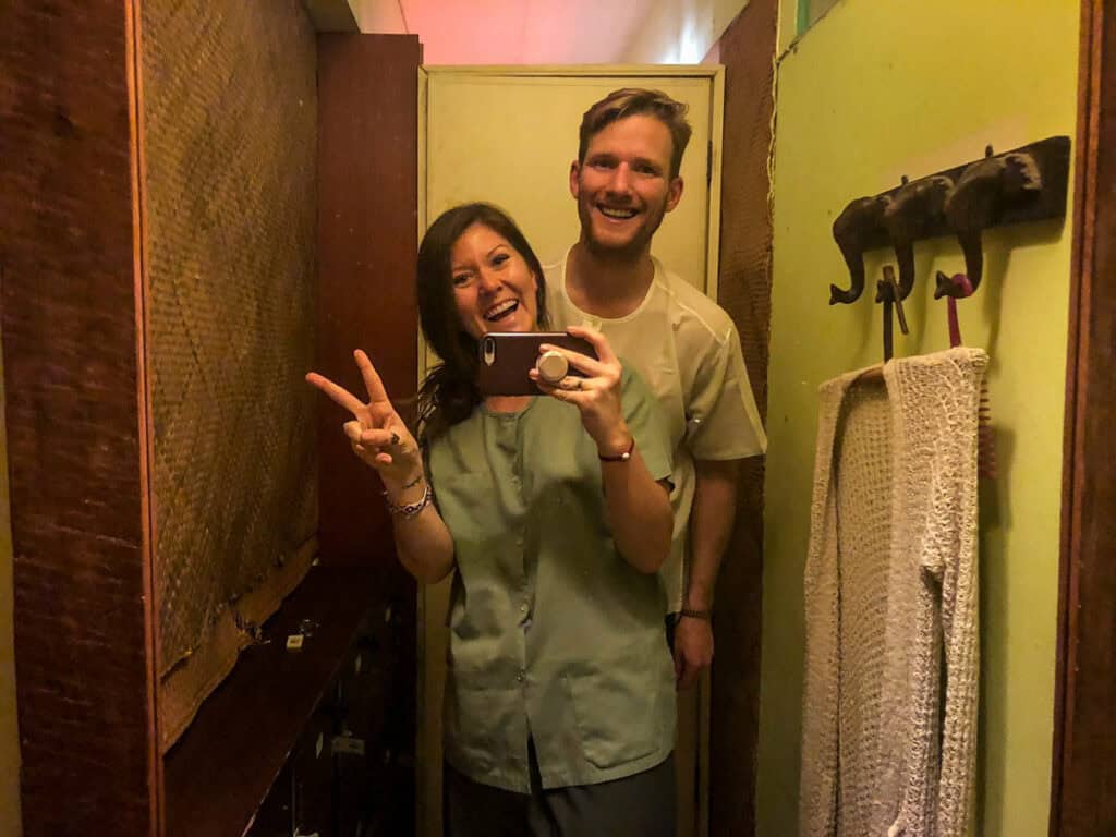 What to wear for Thai massage Chiang Mai Thailand