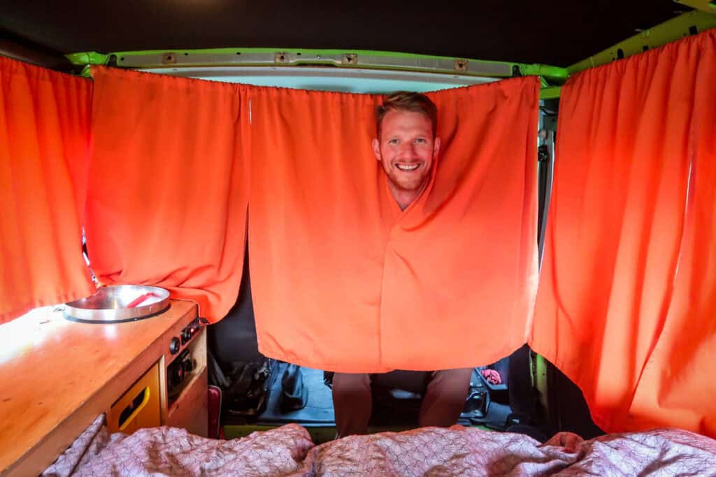 Happy Campers Iceland Happy 2 curtains