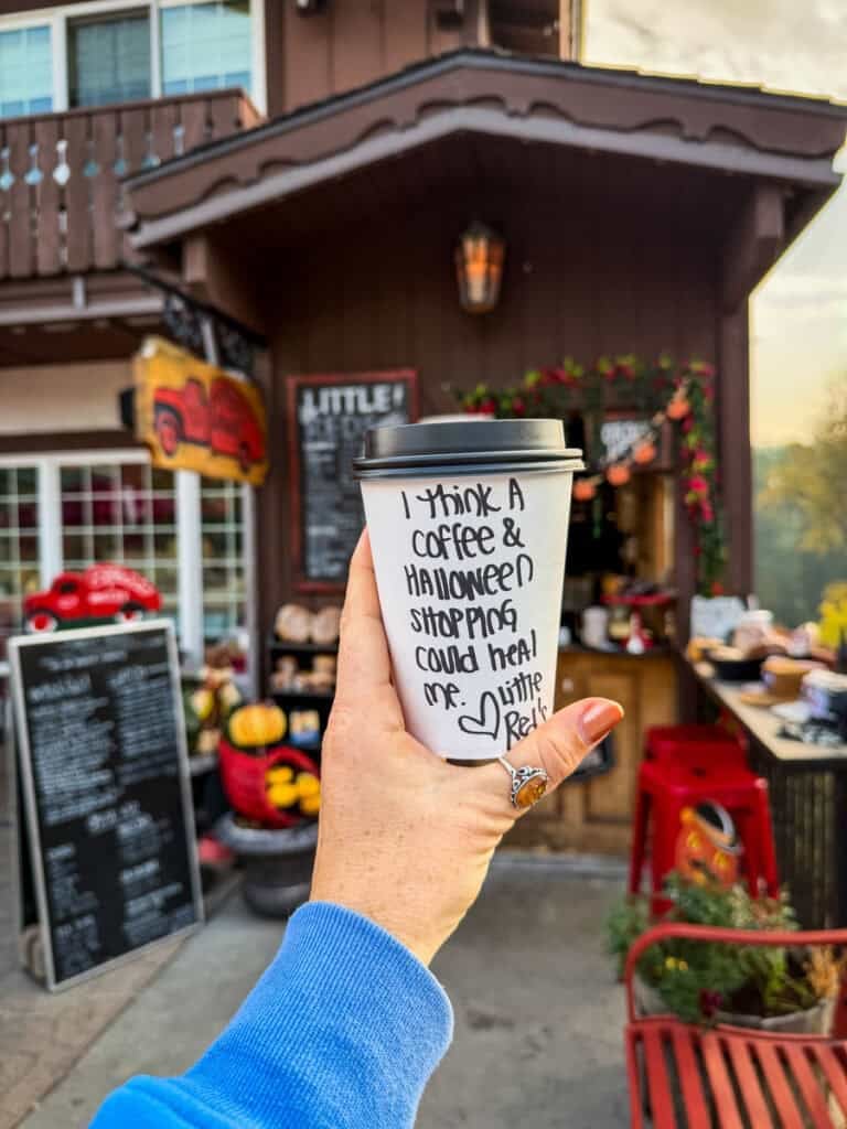 Little Red's Coffee Leavenworth winter itinerary