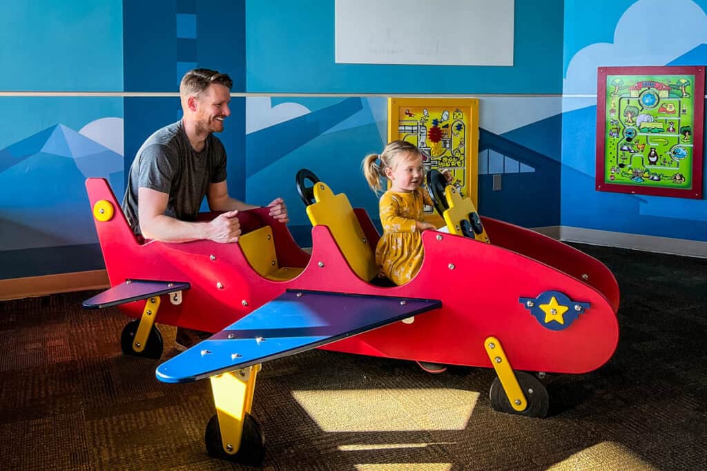 Airport play area