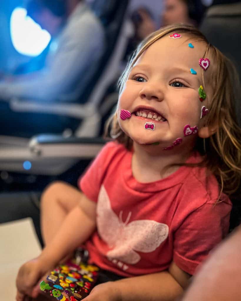 Baby toddler travel toys stickers