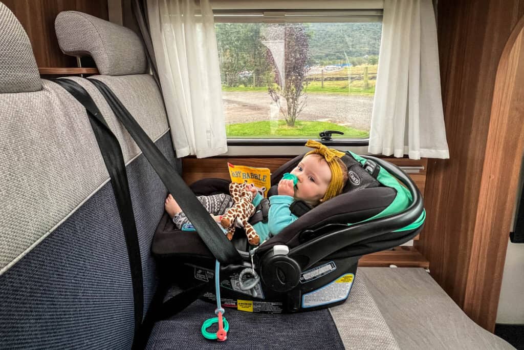 baby car seat campervan