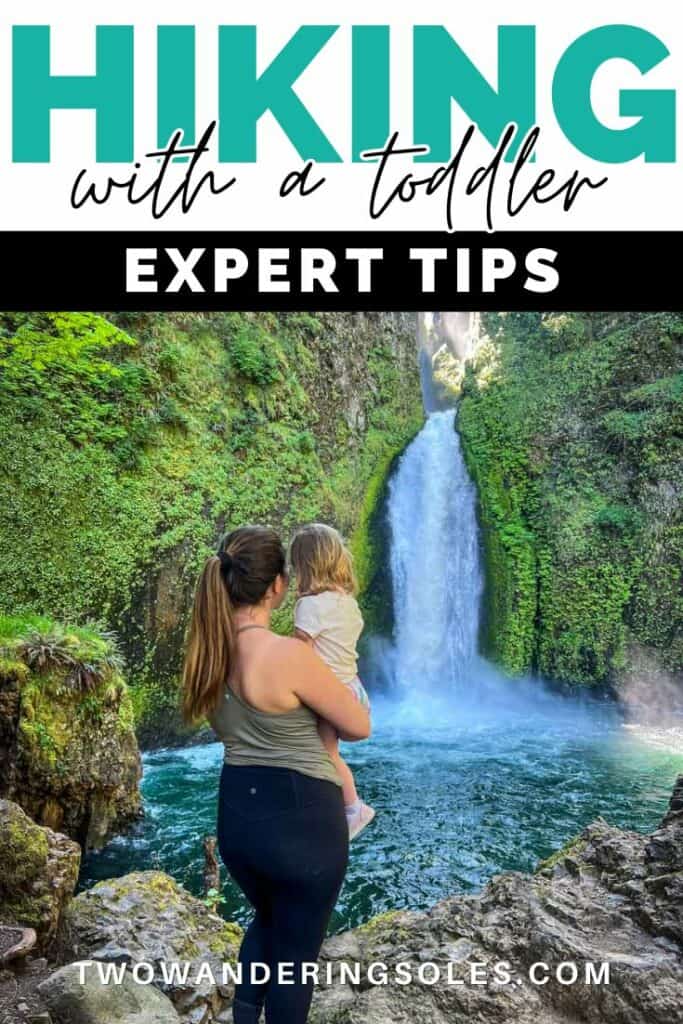 Hiking with a toddler tips (Pin D)