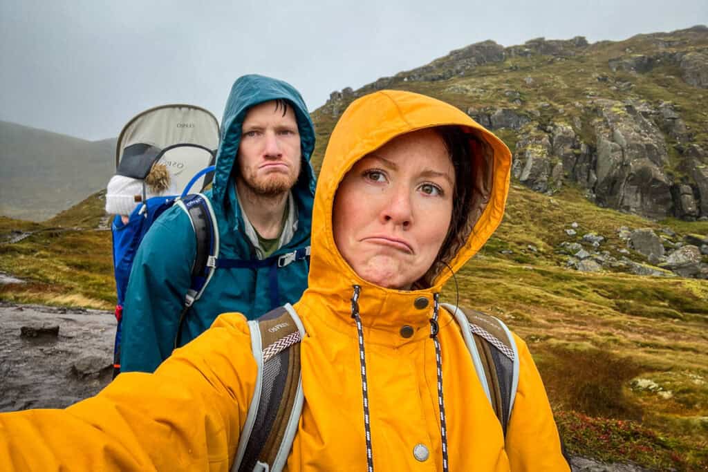 Ryten Kvalvika Beach Hiking Trail, Lofoten, Norway