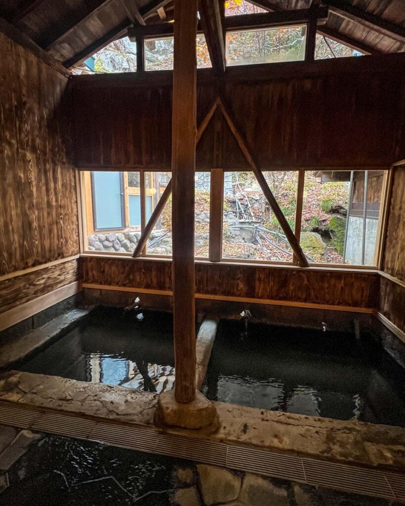 Onsen at Hatcho No Yu Nikko Japan