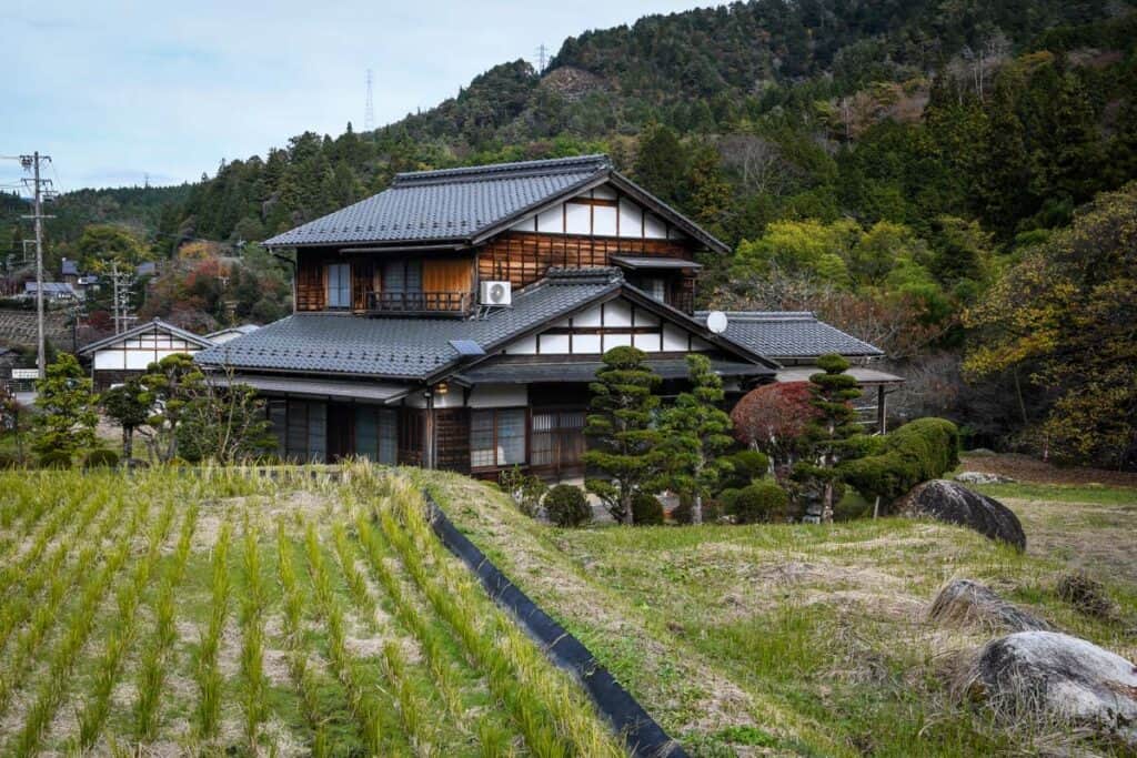 Nakasendo Trail farmhouse Japan