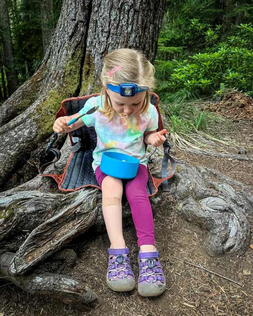 hiking with kids headlamp