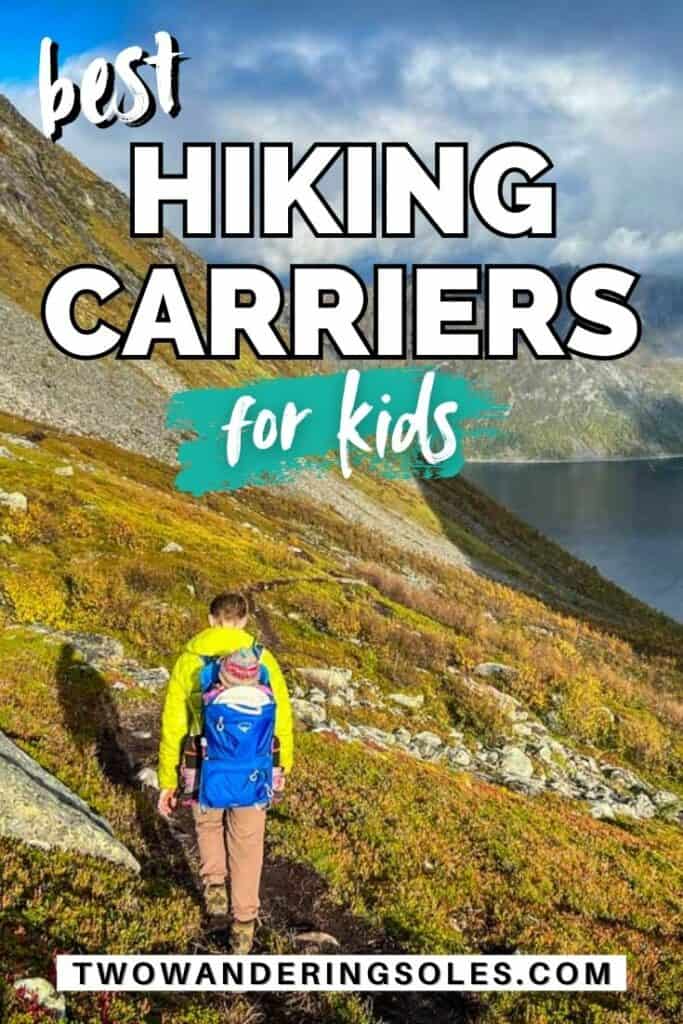 Best hiking carriers for toddlers (Pin B)