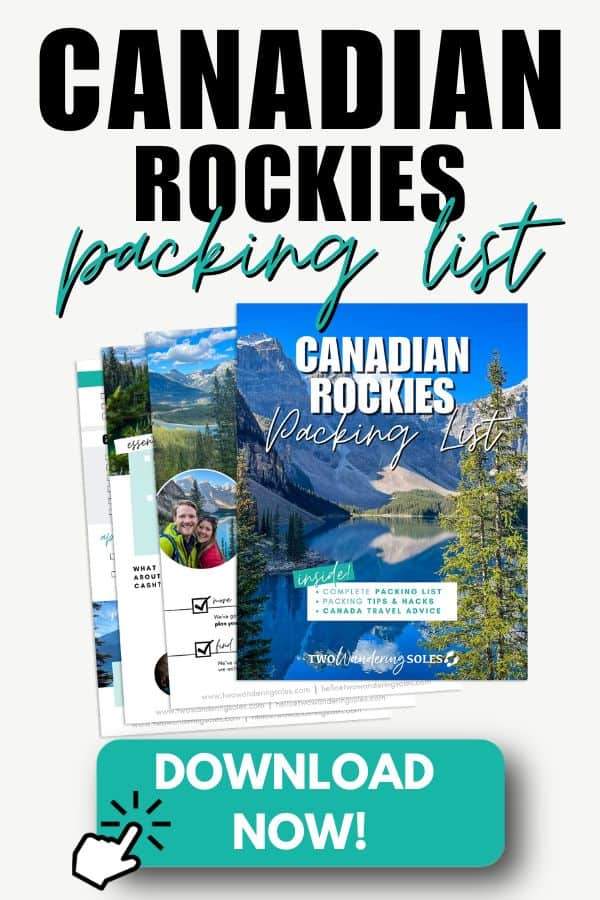 Canada Packing list mobile banner