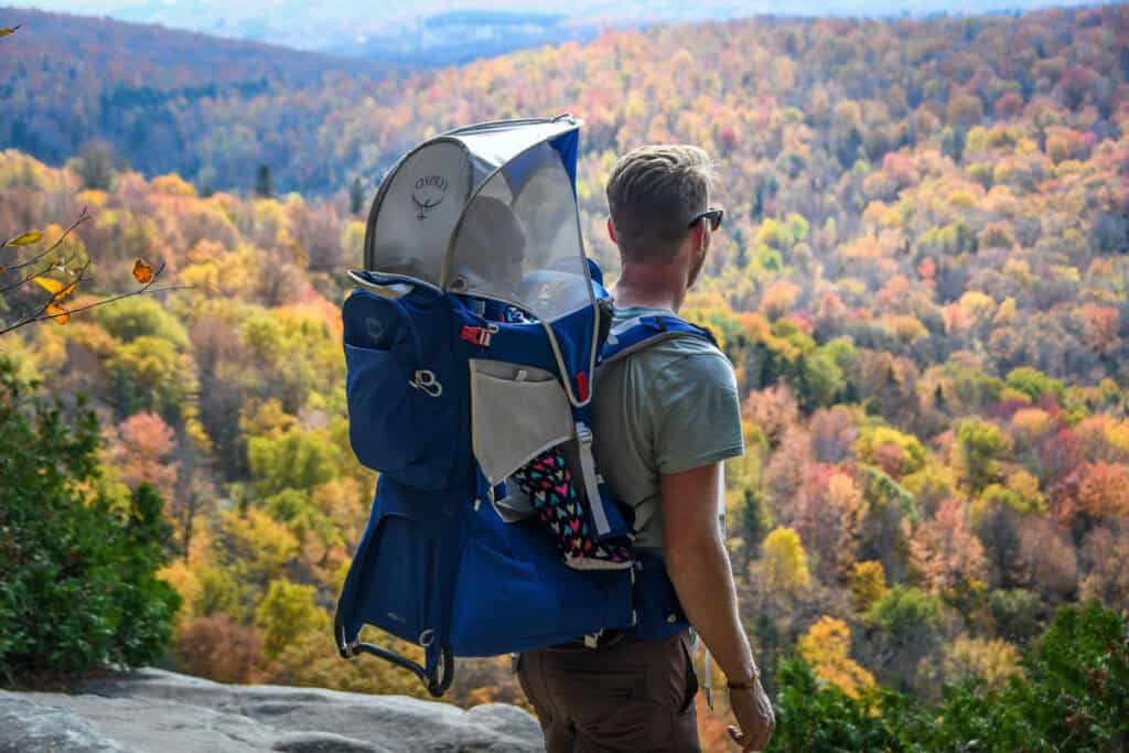 Nichols Ledge Vermont Osprey Poco Premium hiking carrier