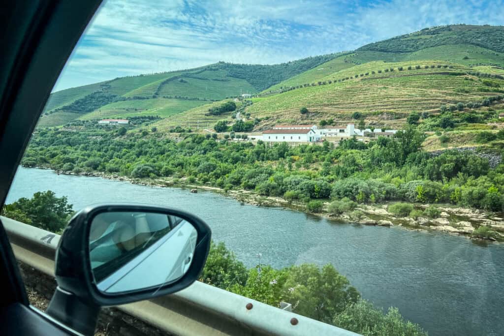 Douro Valley day trip driving in Portugal