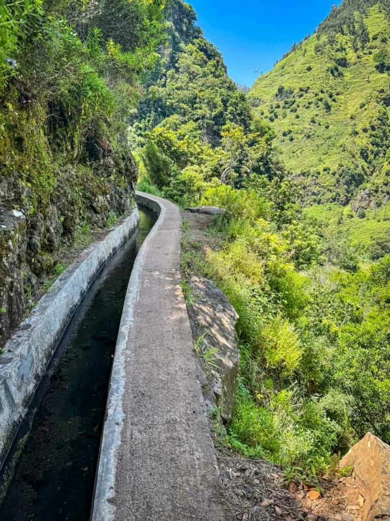 Levada do Moinho - Levada Nova trail in Madeira