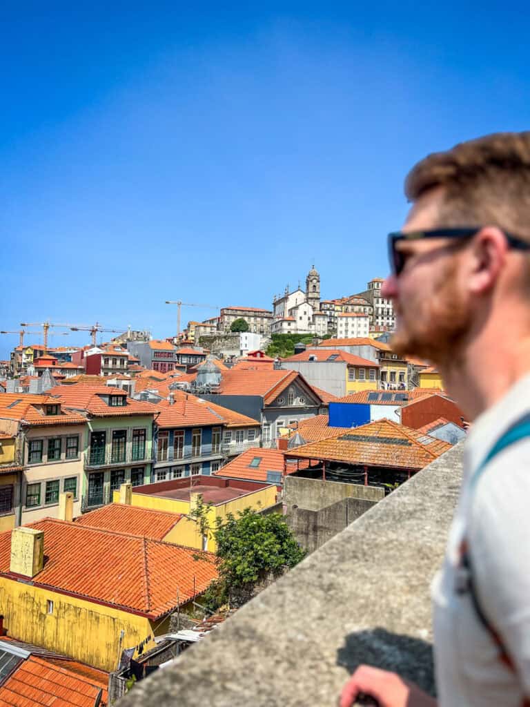 Miradouro da Rua das Aldas in Porto, Portugal