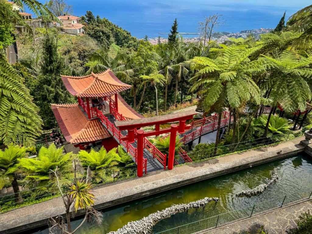 Monte Palace Gardens in Madeira, Portugal