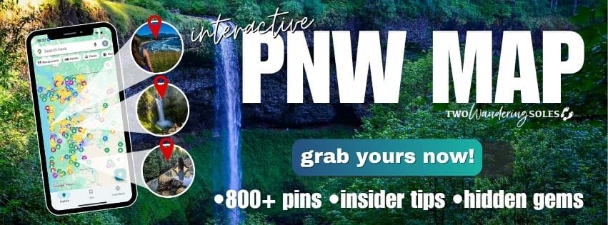 PNW map sales banner