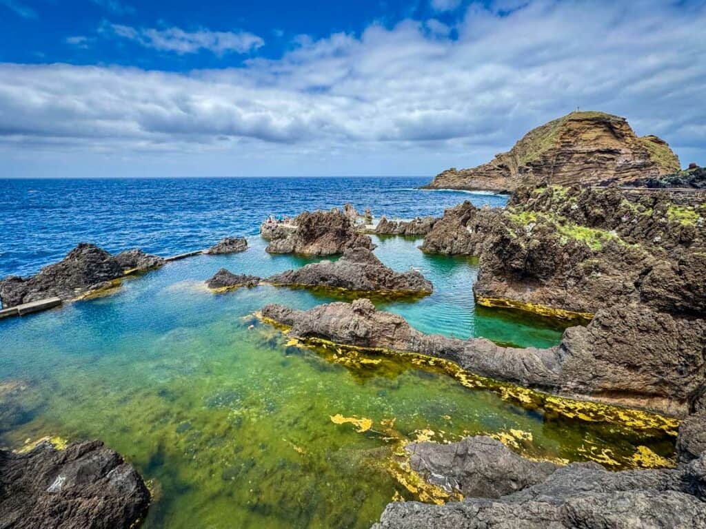 Piscinas Naturais do Porto Moniz in Madeira, Portugal