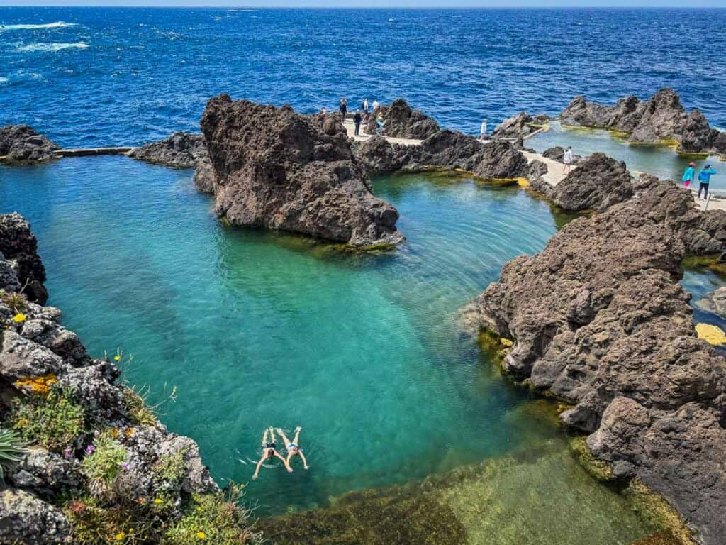 Piscinas Naturais do Porto Moniz in Madeira, Portugal