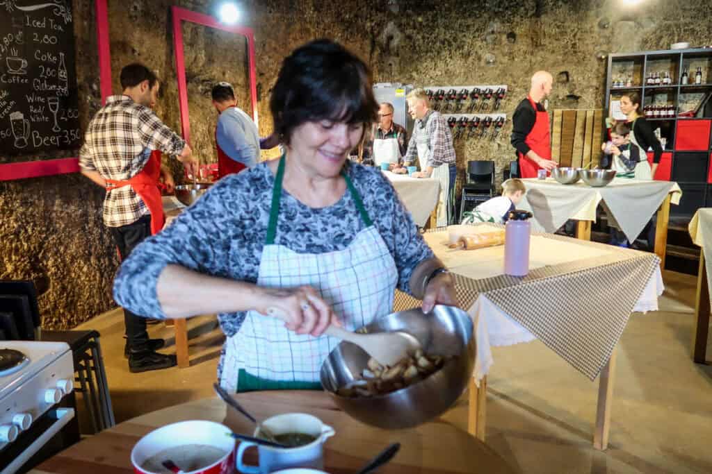 Apple strudel cooking class in Salzburg, Austria