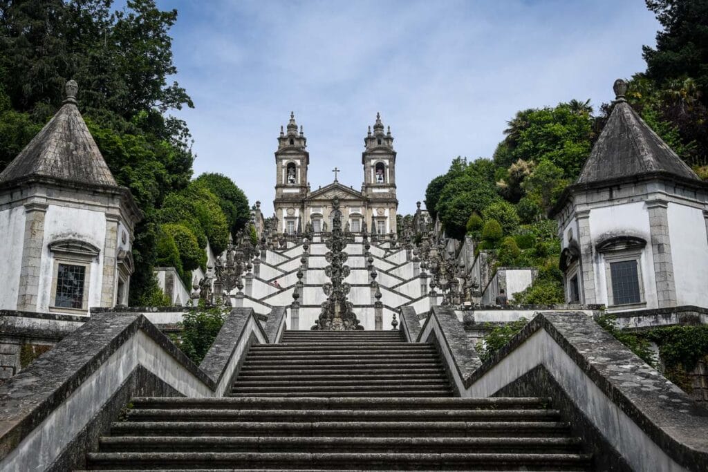 The Sanctuary of Bom Jesus do Monte in Portugal