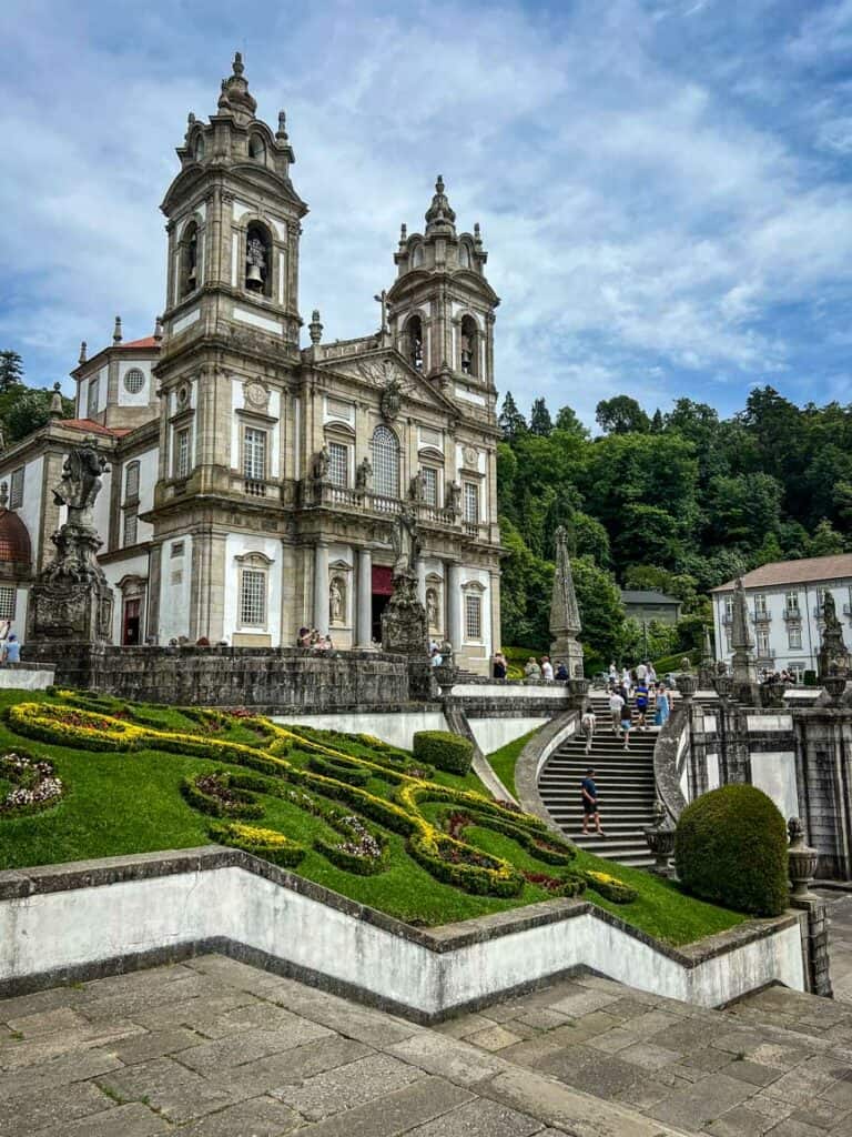 The Sanctuary of Bom Jesus do Monte in Portugal