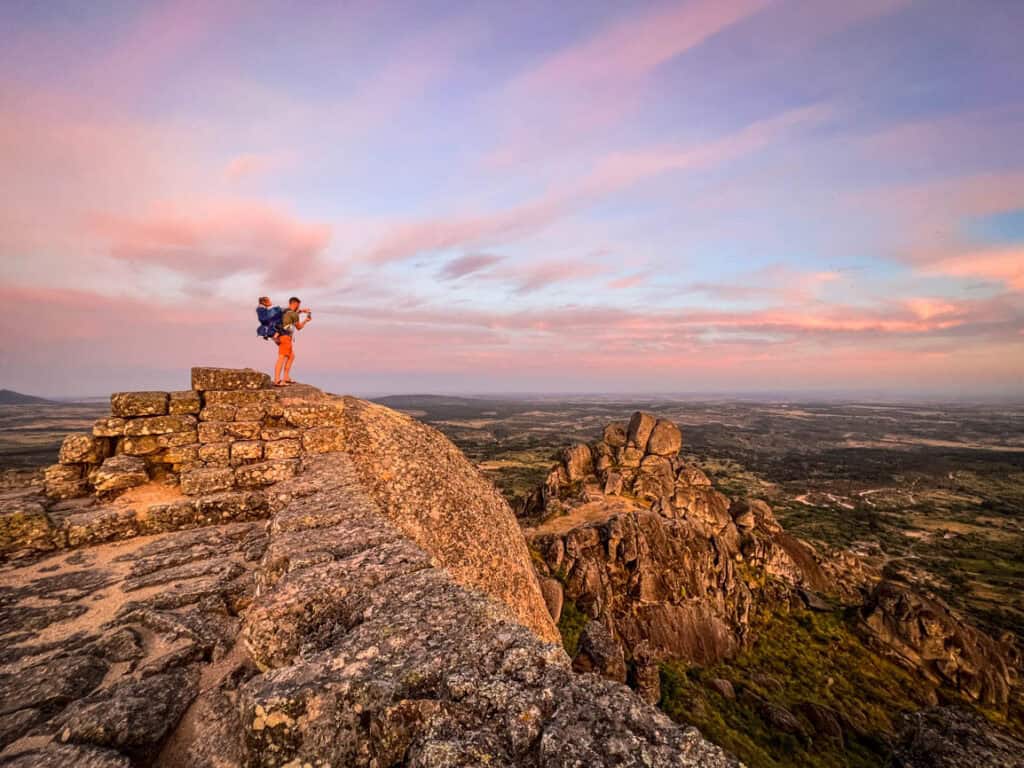 Castle of Monsanto walls Portugal