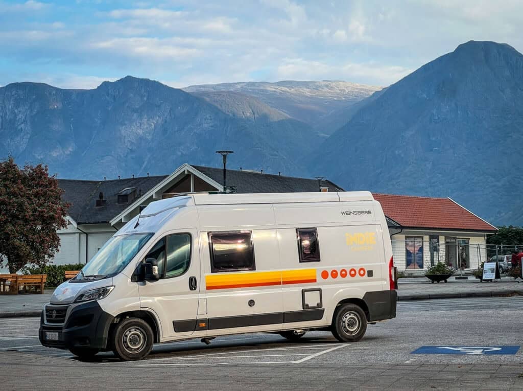 Indie campervan Norway