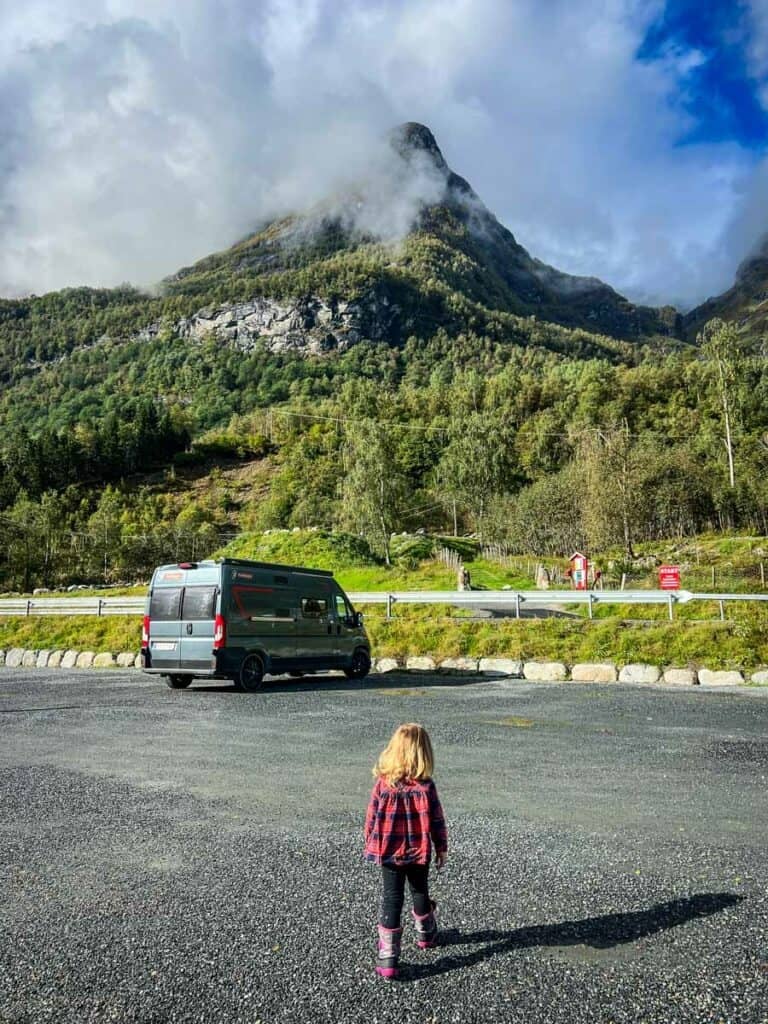 Juniper campervan rental in Norway