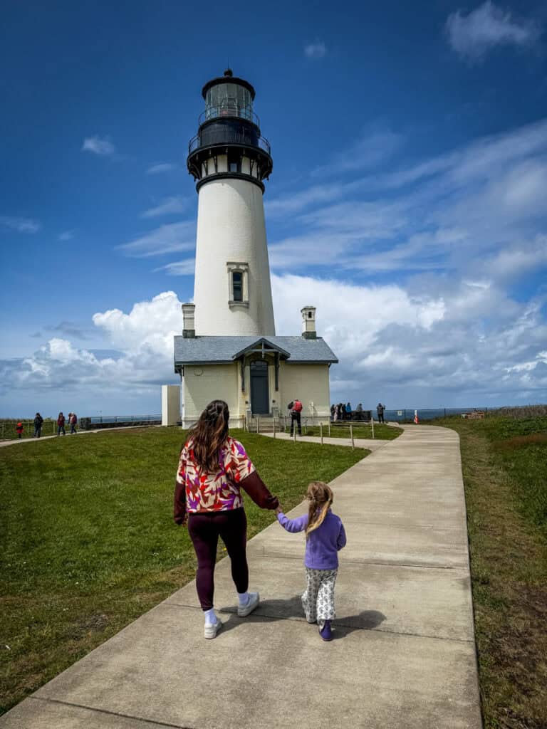 Yaquina Head Lighthouse Oregon Coast